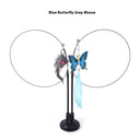  Blue Butterfly Gray Mouse