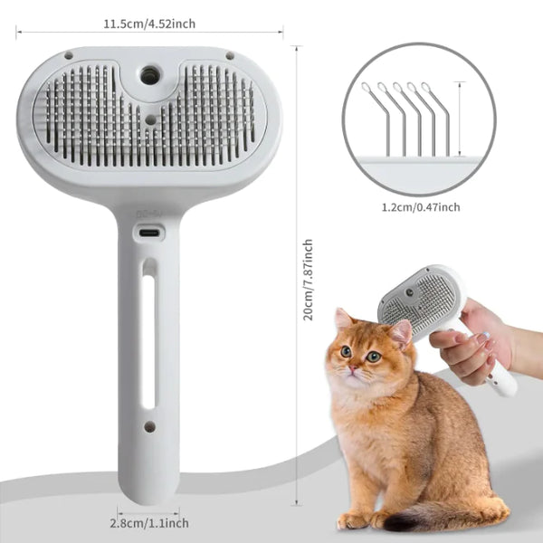 Pet Hair Spray Brush